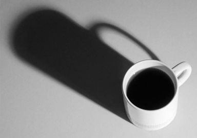 coffee cup shadow
